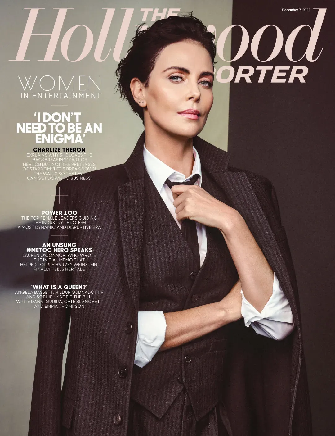 Charlize Theron, 'The Hollywood Reporter' Magazine's New Photoshoot | FMV6