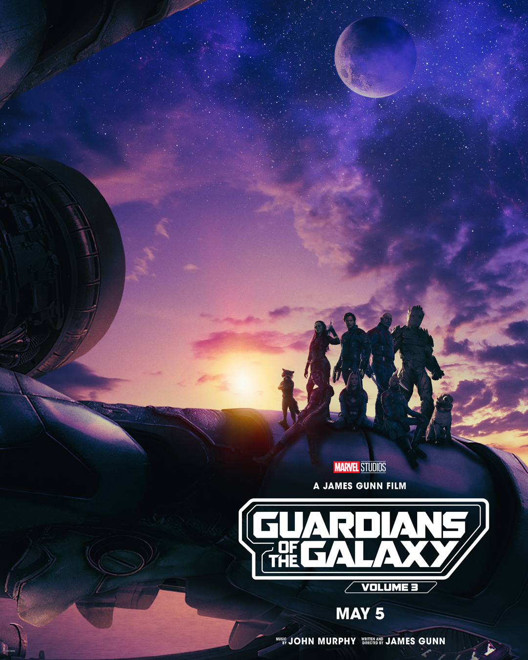 Marvel's new film 'Guardians of the Galaxy Vol. 3' released its first official trailer and poster! | FMV6
