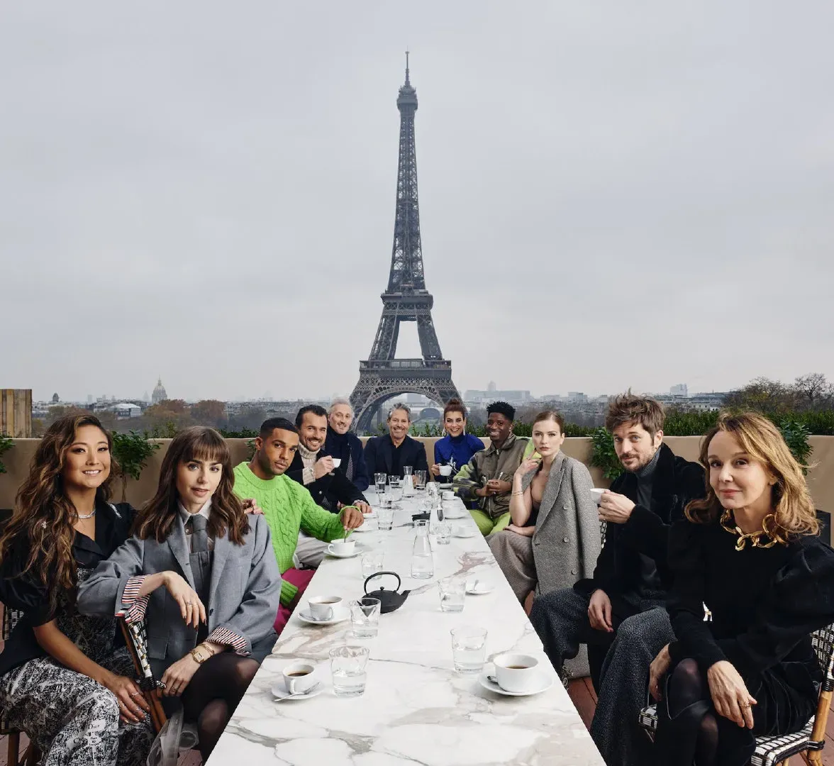 Netflix Shares Paris Photos of Hit Drama 'Emily in Paris' Crew | FMV6