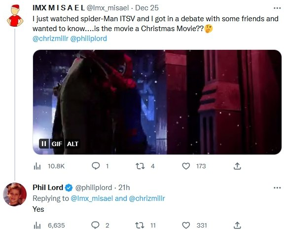 'Spider-Man: Into the Spider-Verse‎' Producer Phil Lord Confirms: It's a Christmas Film | FMV6