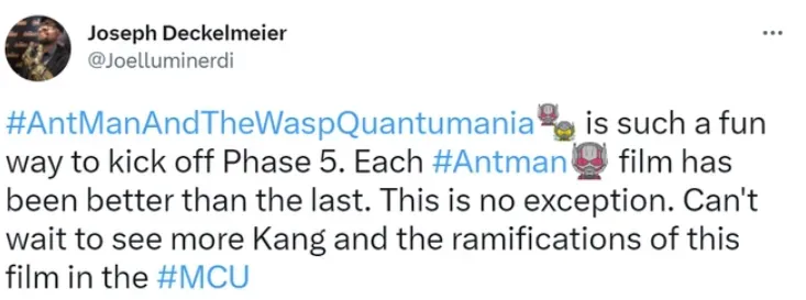 'Ant-Man and the Wasp: Quantumania' first wave of word-of-mouth is out! | FMV6