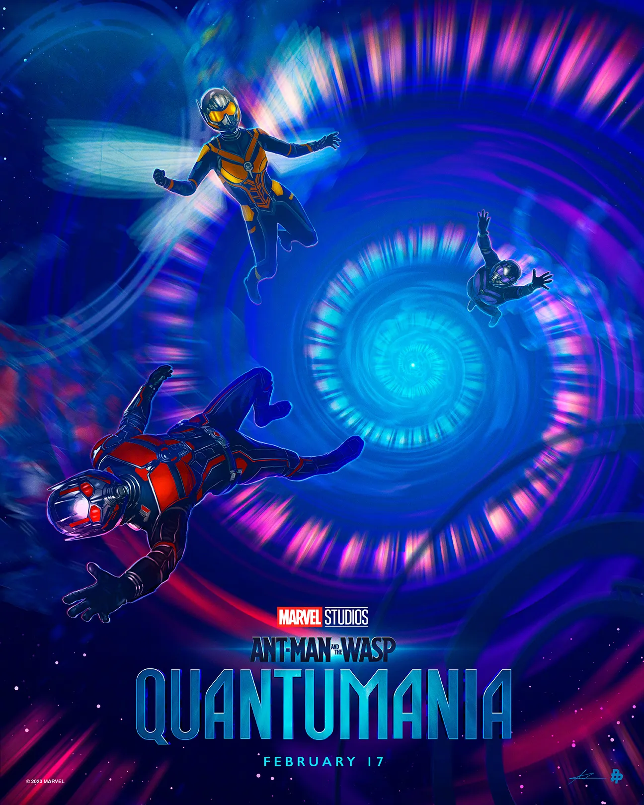 'Ant-Man and the Wasp: Quantumania' Releases New Art Poster | FMV6