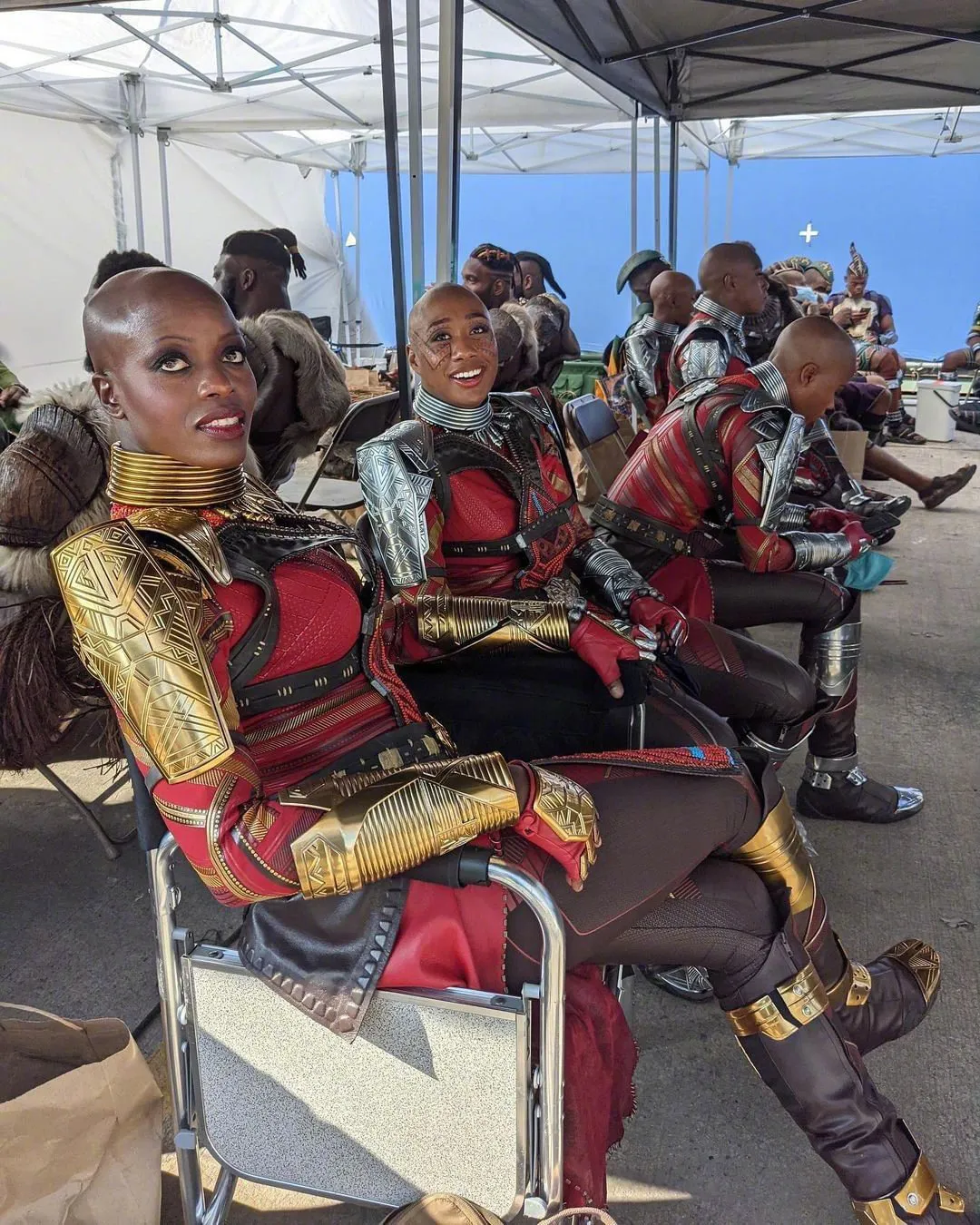 'Black Panther : Wakanda Forever' crew shares some behind-the-scenes photos | FMV6