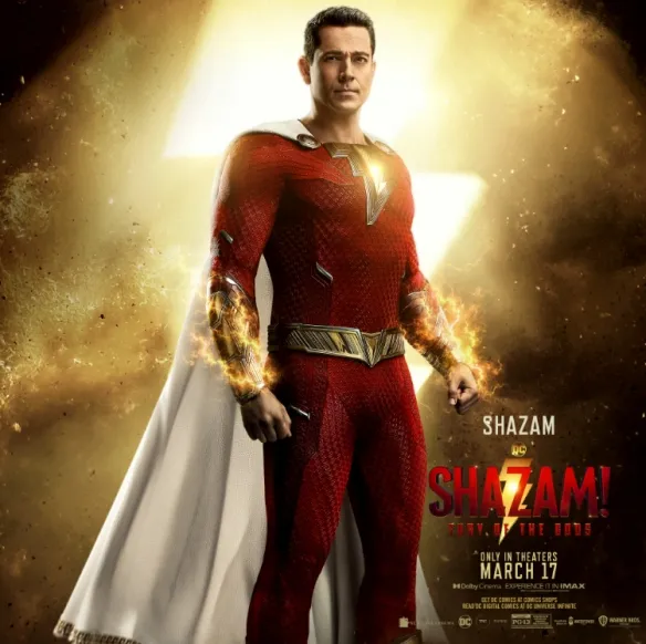DC superhero movie 'Shazam! Fury of the Gods‎' reveals four character posters! Released on 3.17! | FMV6