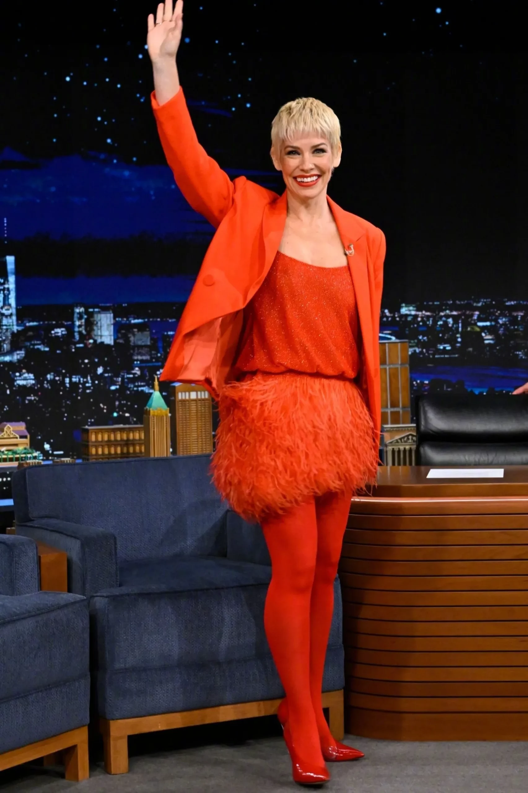 Evangeline Lilly promotes 'Ant-Man and the Wasp: Quantumania' on 'TheTonight Show' | FMV6