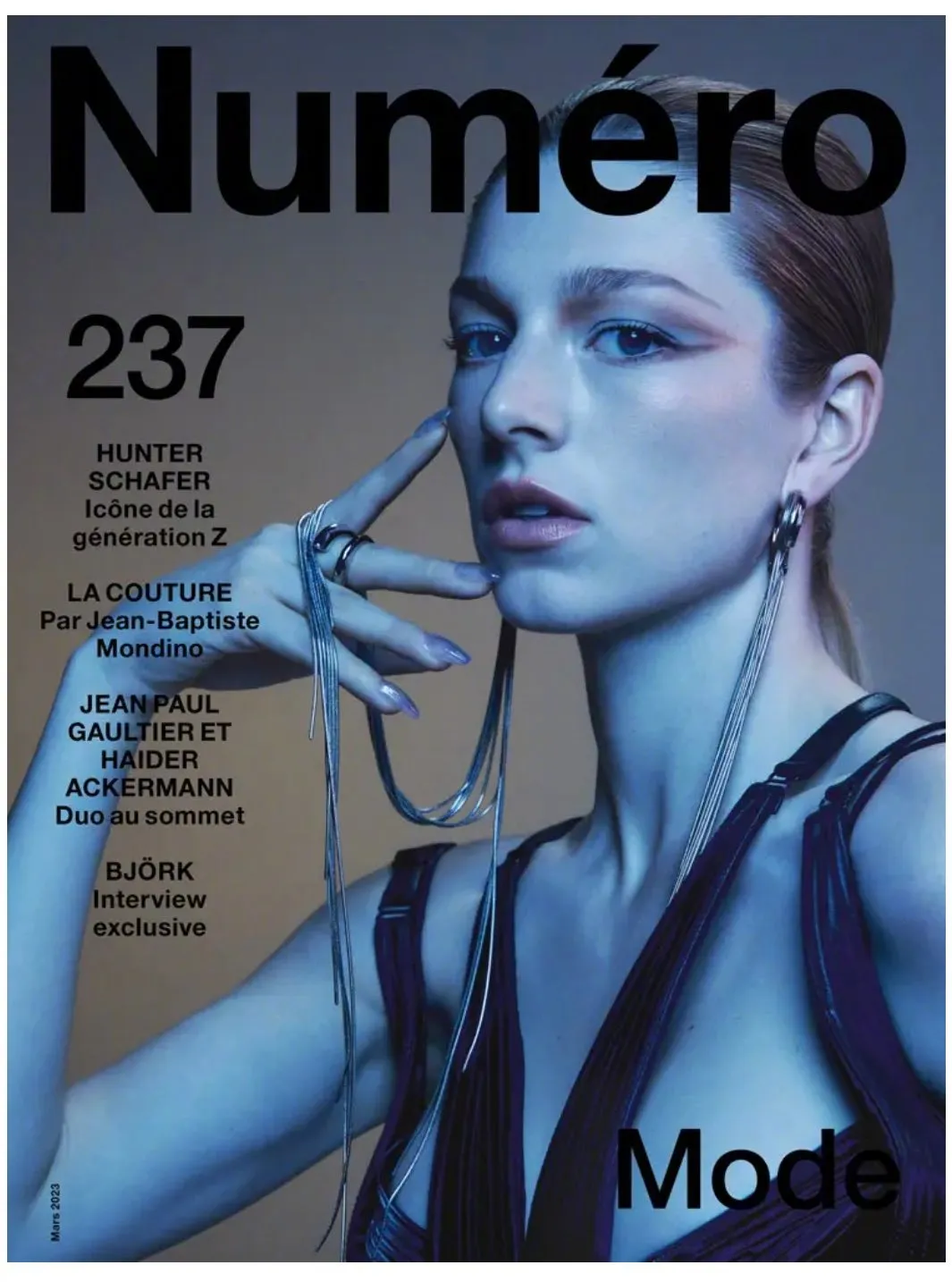 Hunter Schafer, new photoshoot for 'Numero' magazine | FMV6