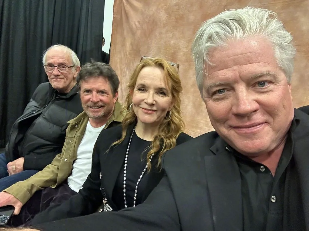 Lea Thompson shares 'Back To The Future' cast's 37-year reunion photo | FMV6