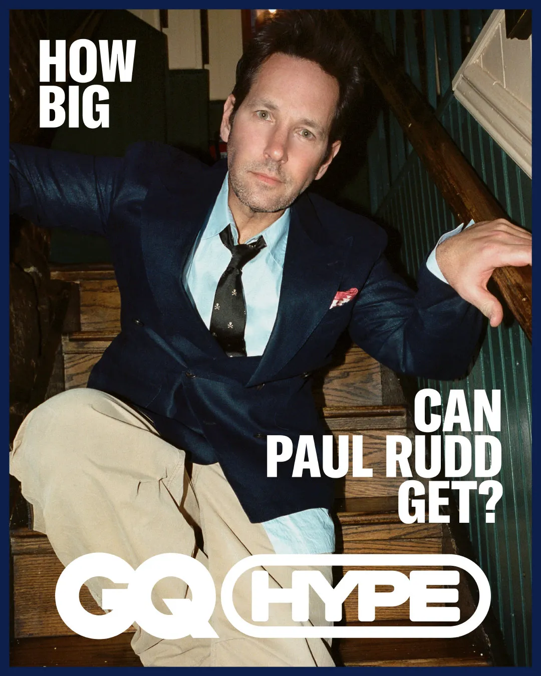 Paul Rudd, new photoshoot for 'GQ Hype' magazine | FMV6