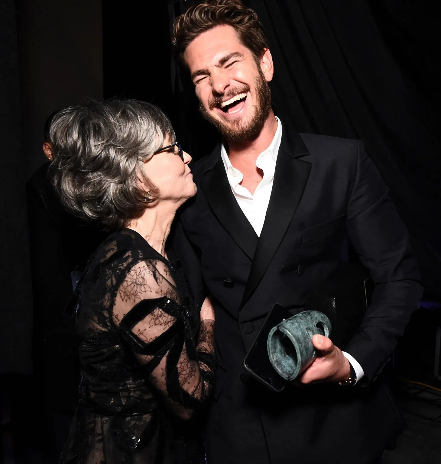 'The Amazing Spider-Man' Peter and Aunt May reunite at 2023 Screen Actors Guild Awards | FMV6