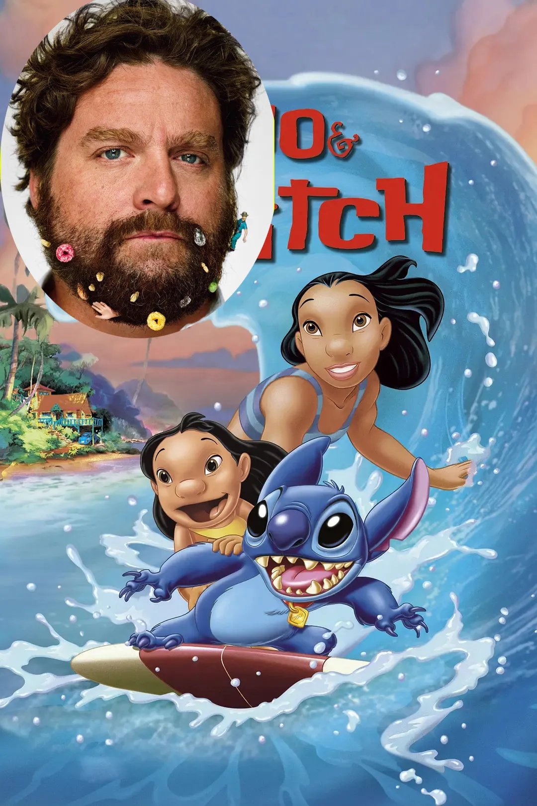 'The Hangover‎' Star Zach Galifianakis Joins Live-Action 'Lilo & Stitch‎', Actress Lilo Still in Casting | FMV6