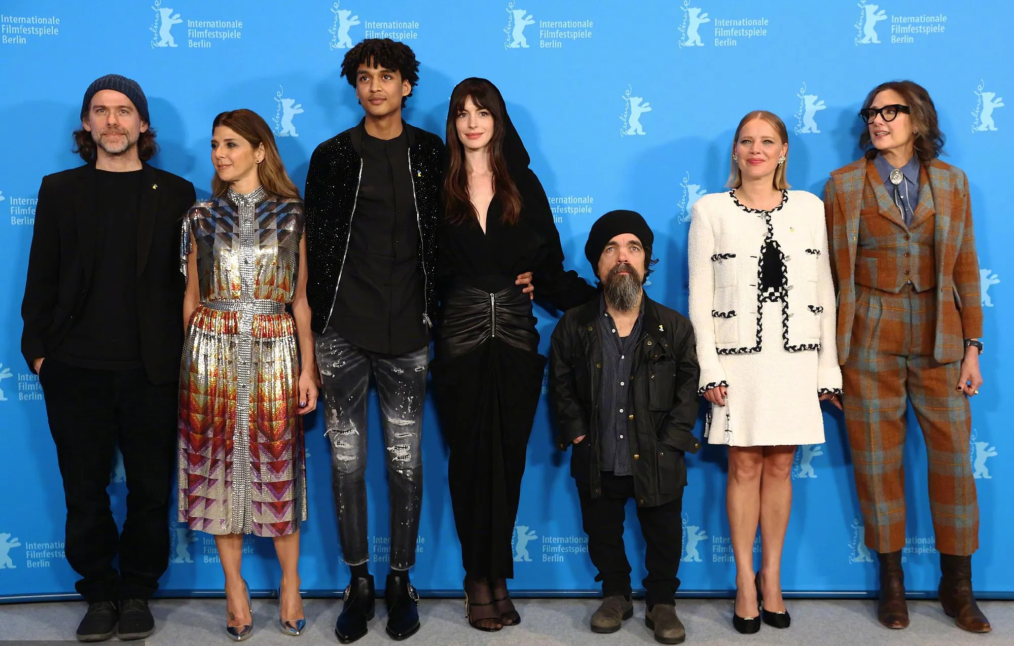 The new film 'She Came to Me‎' crew attend the opening of the 73rd Berlin International Film Festival | FMV6